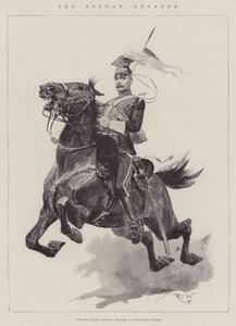 The Soudan Advance by Richard Caton Woodville junior